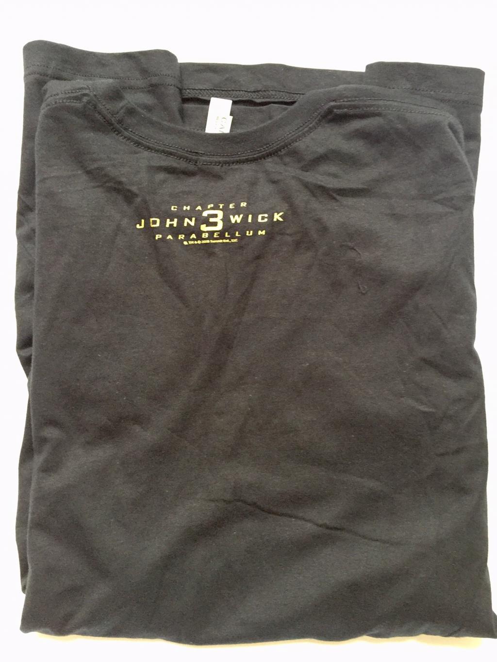 익스트림무비 - 존윅 리뷰 경품(티셔츠+모자) 왔어요.