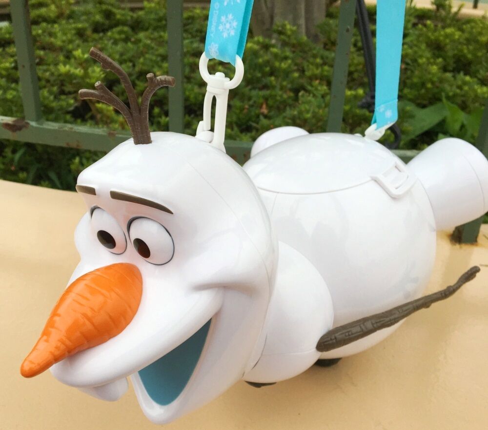 익스트림무비 도쿄 디즈니랜드에서 팔았던 올라프 팝콘통