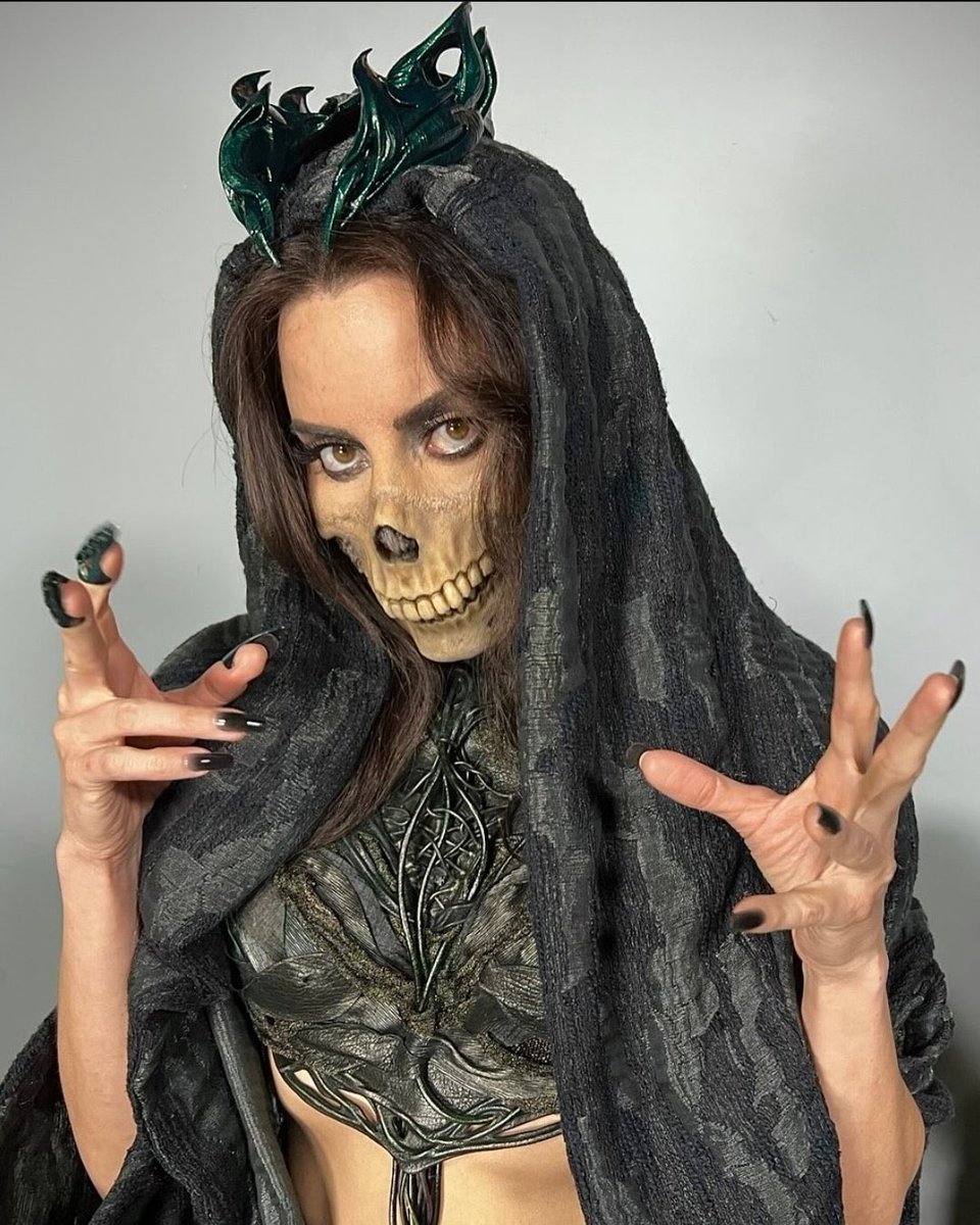 Makeup effects for Aubrey Plaza as Lady Death in ‘ (1).jpg