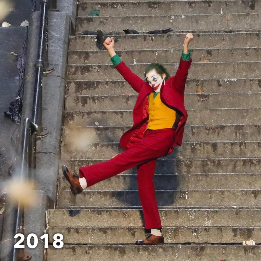 익스트림무비 - 조커 계단댄스 2018 vs 2023 / 촬영장 추가샷들