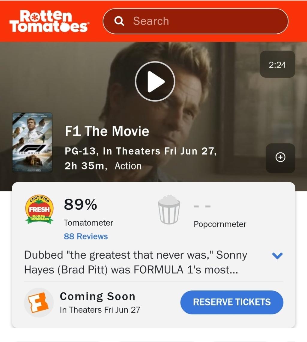 Joseph Kosinski’s ‘F1’ is now Certified Fresh on R (1).jpg