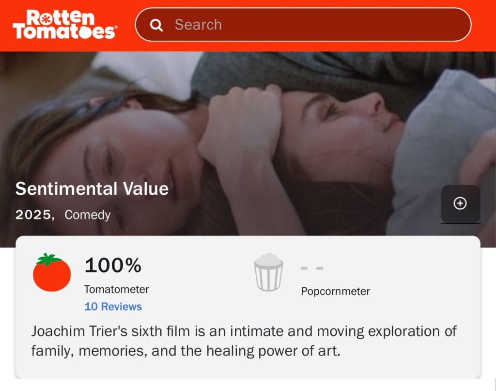 Joachim Trier’s ‘SENTIMENTAL VALUE’ debuts with a .jpg