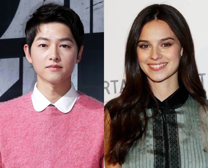 익스트림무비 - '열애 인정' 송중기, 여자친구 누구?…배우 출신 케이티 루이스 사운더스