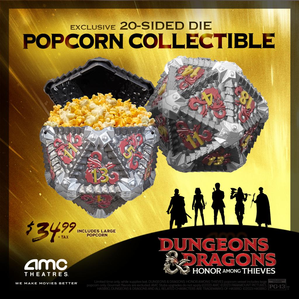 익스트림무비 해외극장 팝콘버킷, 음료통 던전&드래곤즈, 존윅4, 수퍼마리오 브라더스