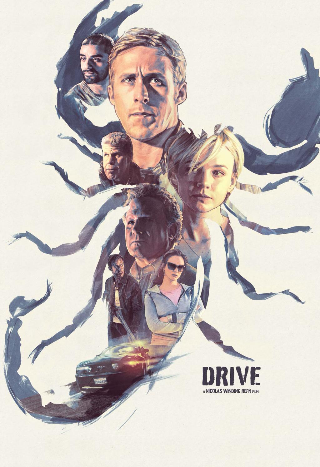 Stunning poster for Drive by Thierry Couquard #Dri.jpg