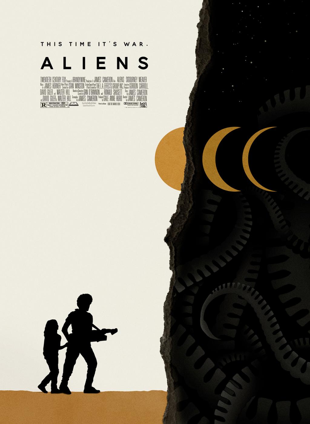 Fantastic poster for Aliens by @SG_Posters #Aliens.jpg