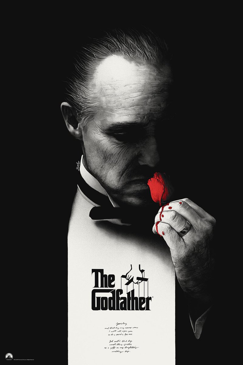 Fantastic poster for The Godfather by Grzegorz Dom.jpg