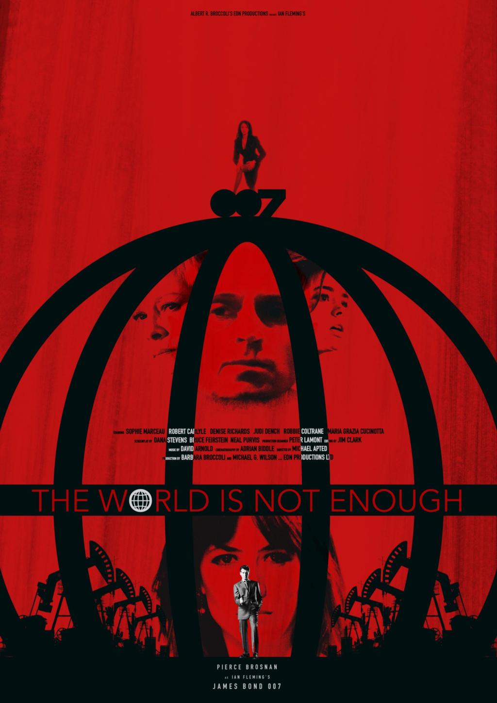 Fantastic poster for The World is Not Enough by @b.jpg