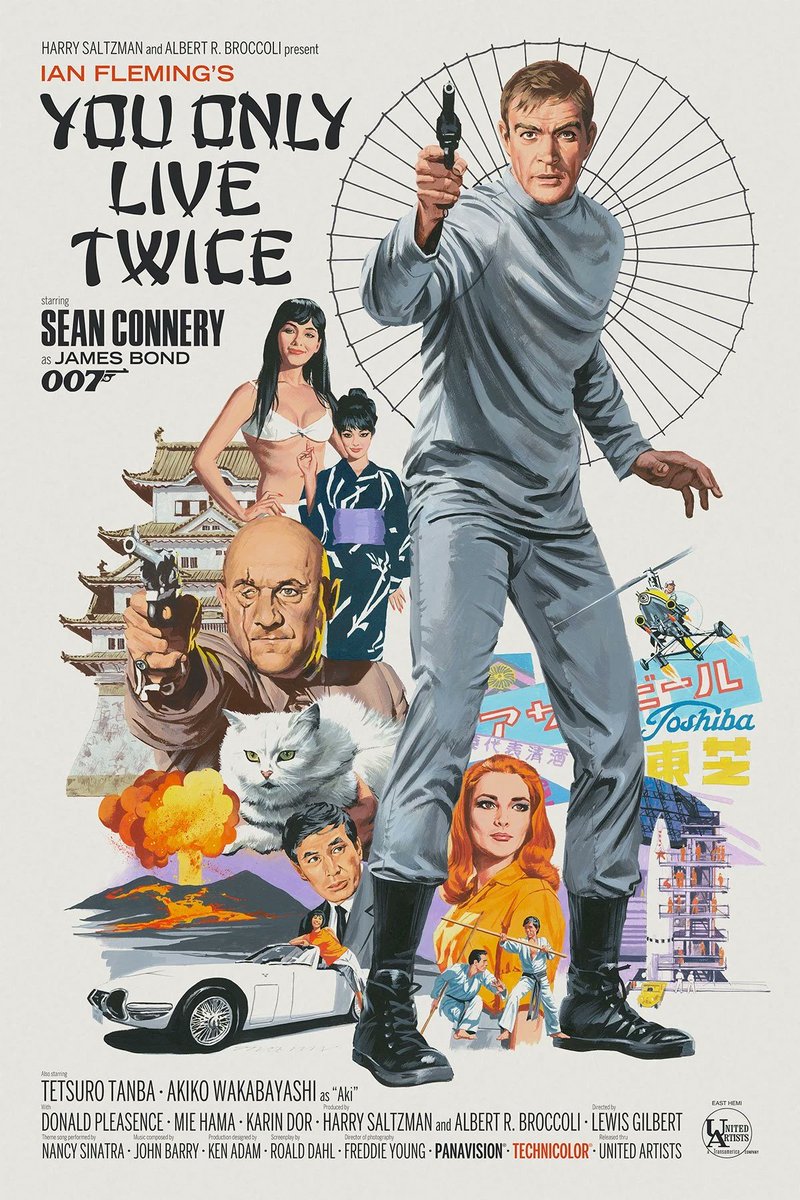 Impressive poster for You Only Live Twice by Paul .jpg