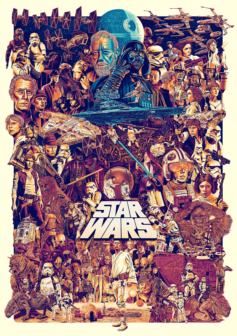 Fantastic poster for Star Wars by @AmauryFilhoart .jpg