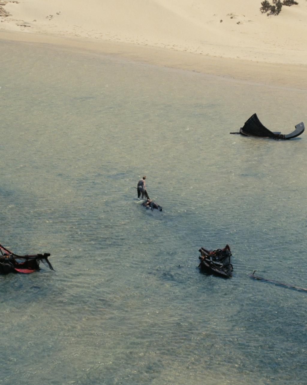Calypso dragging Odysseus in Christopher Nolanʼs ‘.jpg