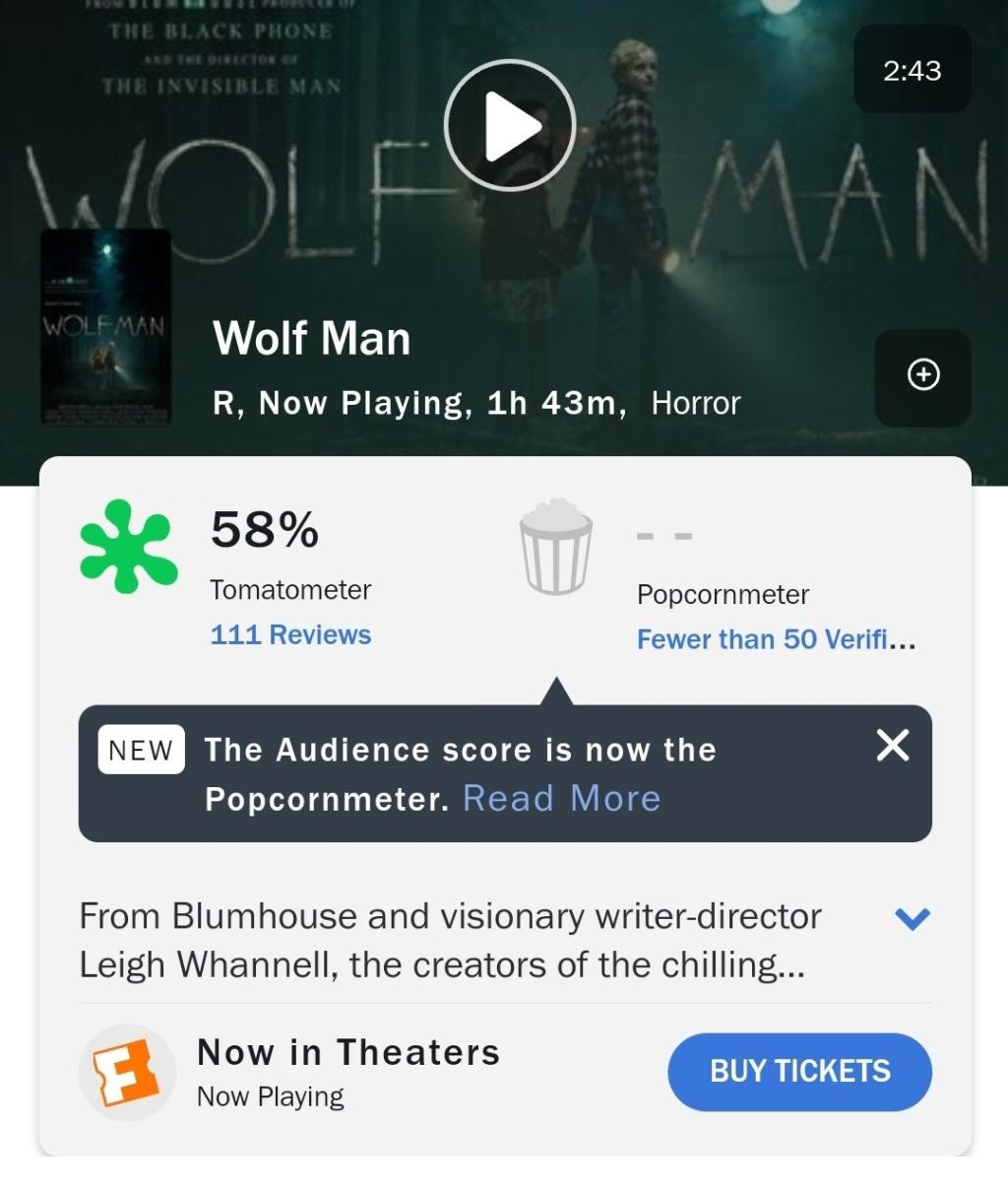 ‘WOLF MAN’ is now at 58_ on Rotten Tomatoes with 1 (1).jpg