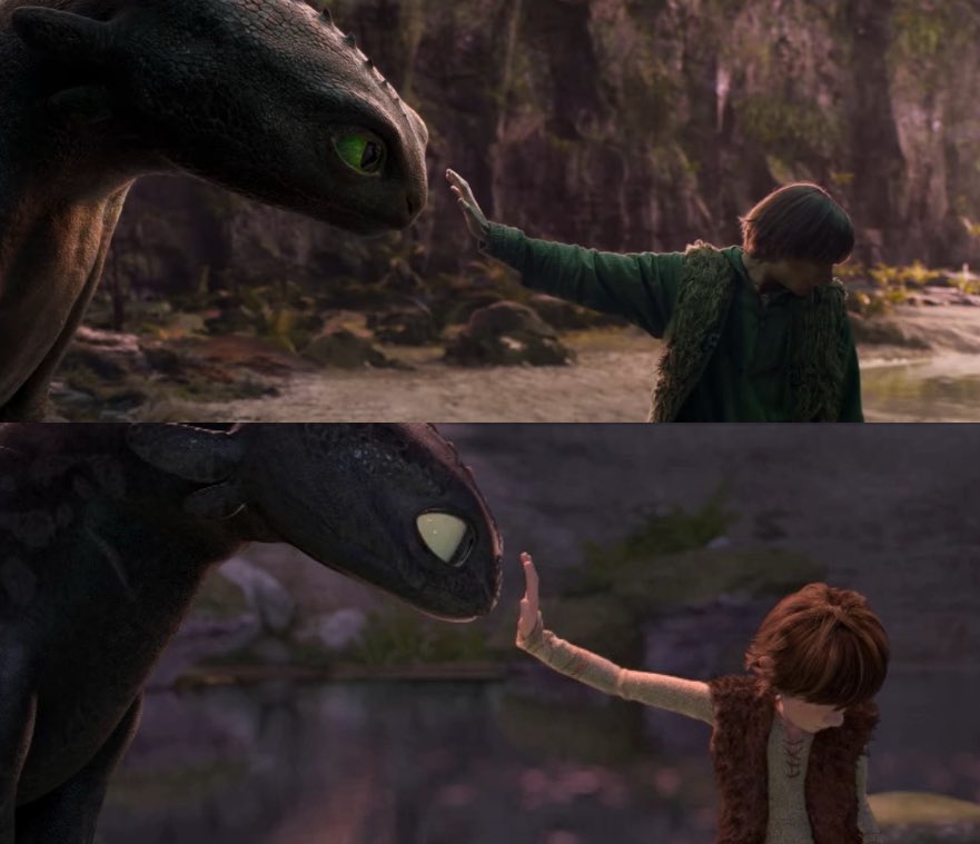 From animation to live-action, Hiccup and Toothles (1).jpg