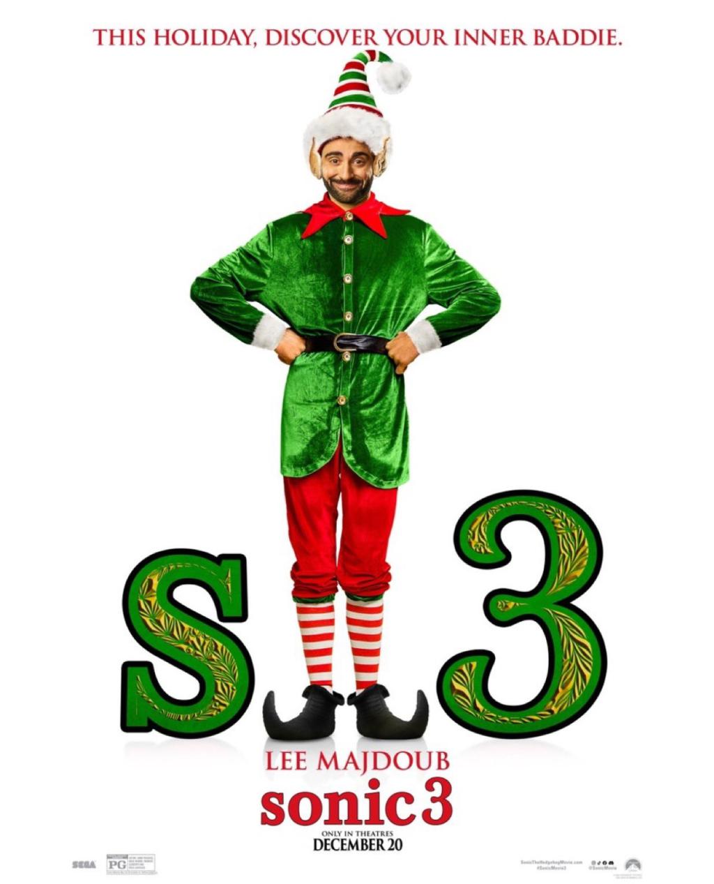 New ‘Elf’ inspired official poster for ‘SONIC 3.’I.jpg