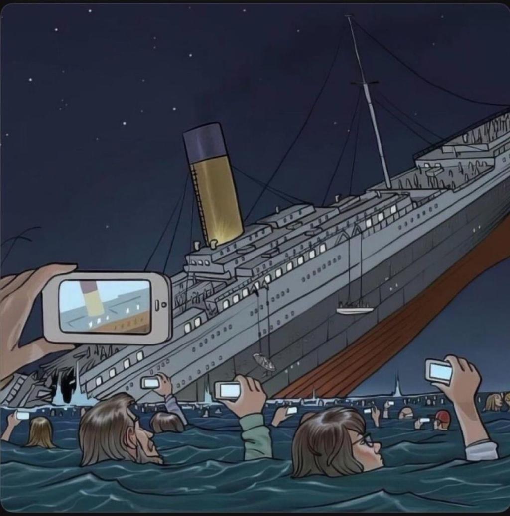 If the Titanic sank today .jpg