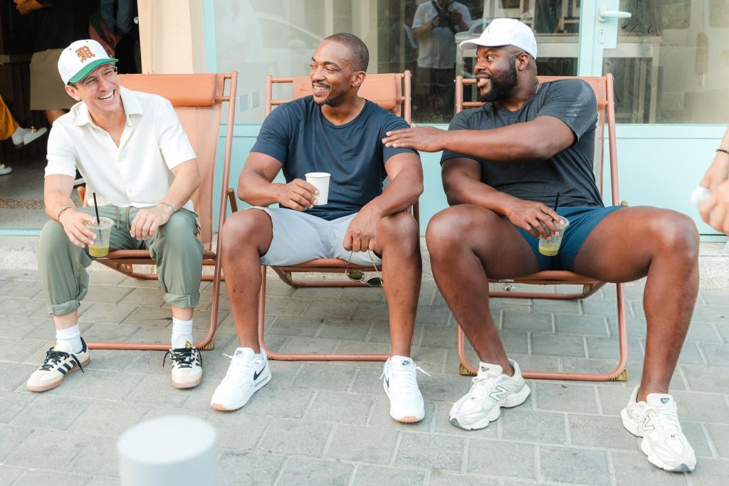 Danny Ramirez, Anthony Mackie and Winston Duke on .jpg
