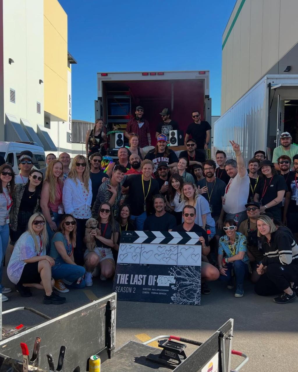 Crew from ‘THE LAST OF US’ celebrated Pedro Pascal.jpg