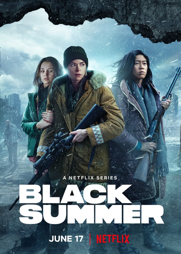 익스트림무비 - 넷플릭스 좀비 아포칼립스 영화 블랙 섬머 (2021) 포스터