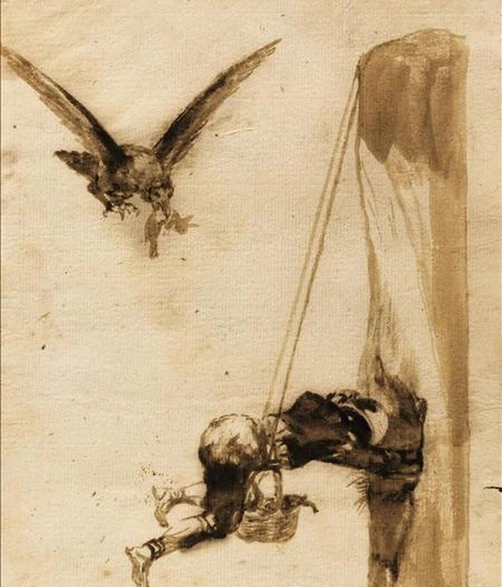 익스트림무비 - 테넷에 나온 고야그림(그림 스포)