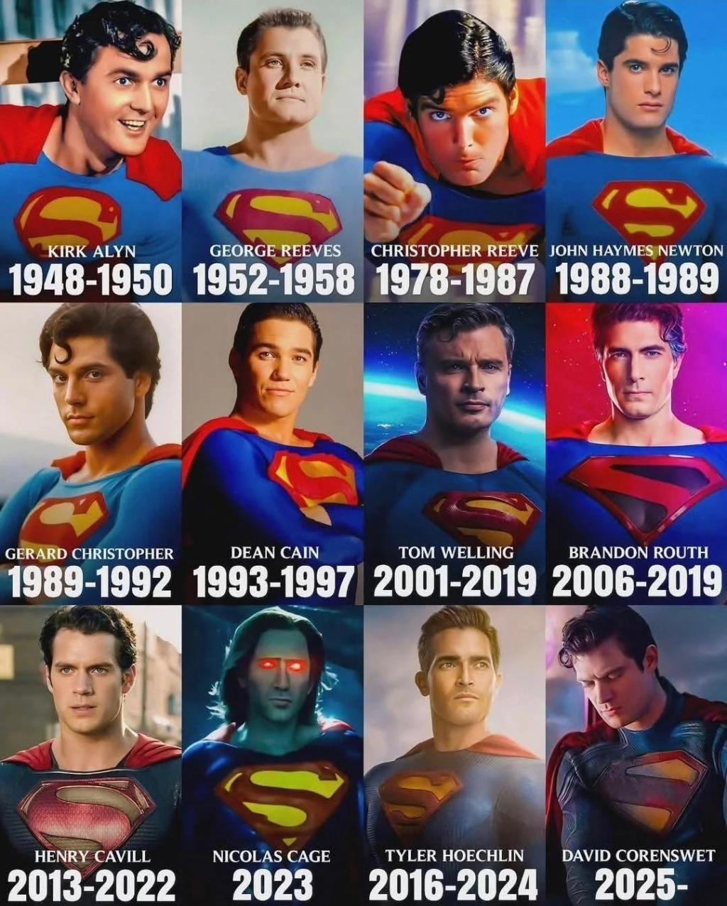 #Superman throughout the years.jpg