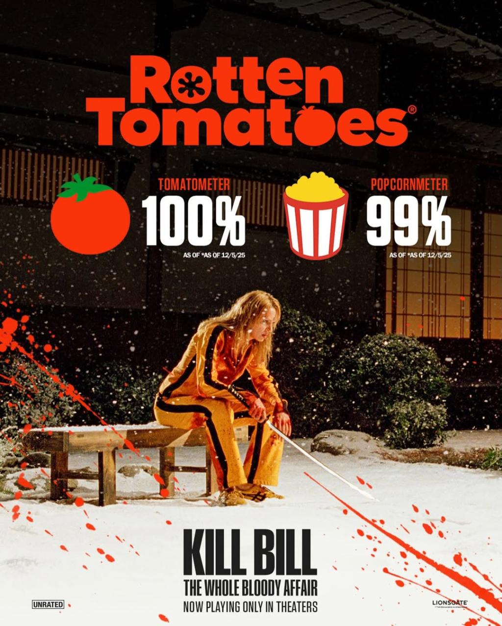 Fresh cut. KILL BILL- THE WHOLE BLOODY AFFAIR - NOW PLAYING only in theaters. Get tickets at the.jpg