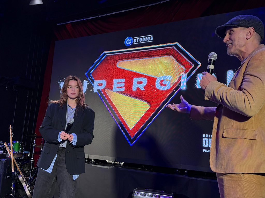 ‘SUPERGIRL’ star Milly Alcock with director Craig .jpg