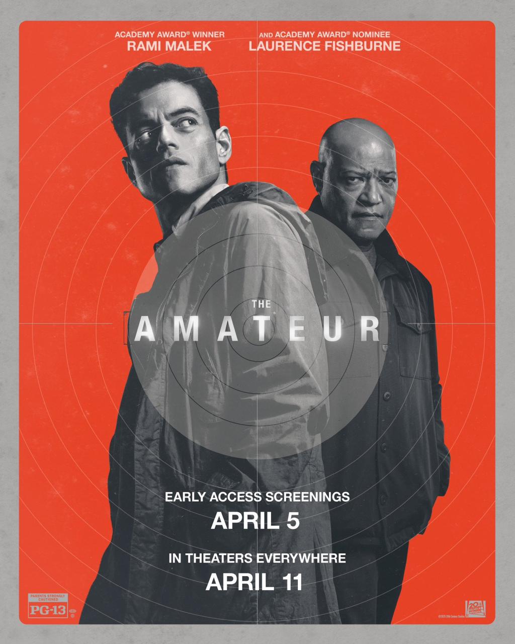 New poster for ‘THE AMATEUR’ starring Rami Malek, .jpg