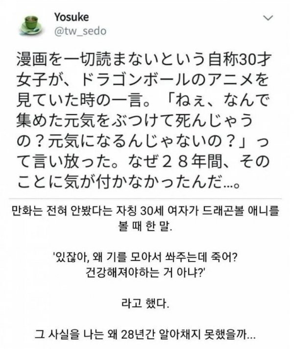 드래곤볼 처음 본 여자의 궁금증.jpg