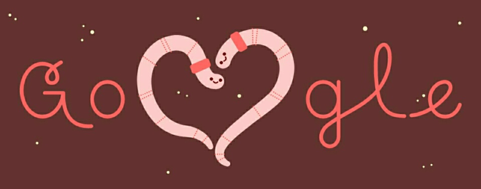 구글 발렌타인 데이 로고