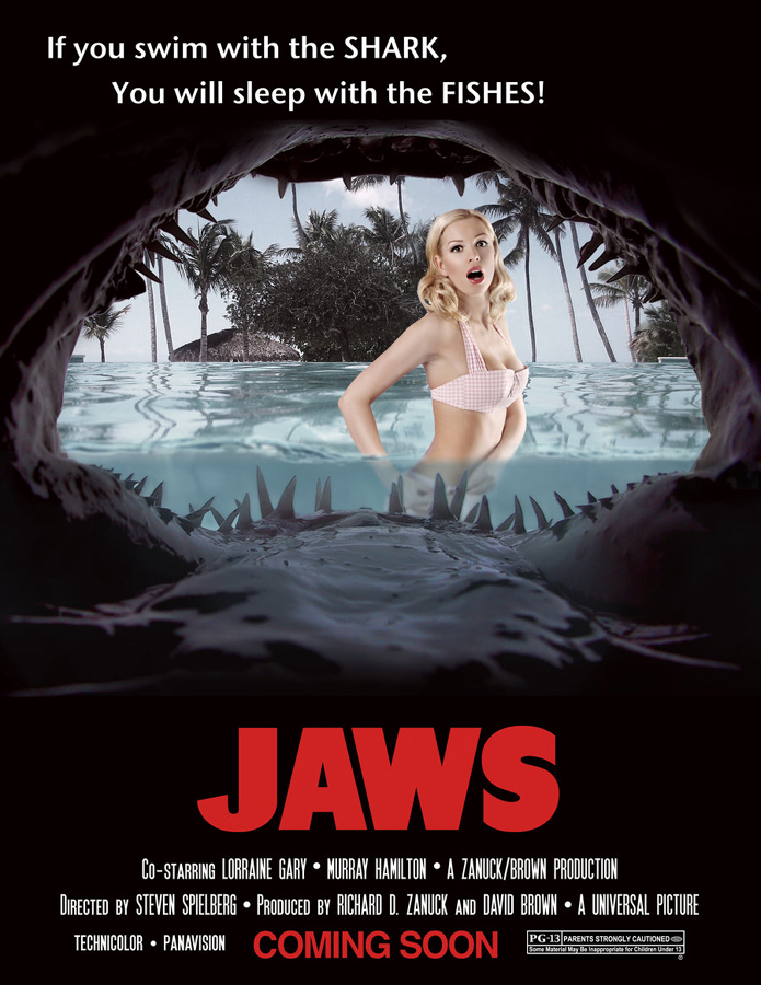 Jaws Movie Poster by ghostdeini.jpg