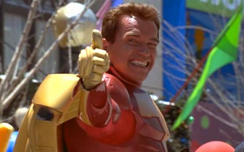 jingle all the way movie turboman dad gives thumbs up.JPG