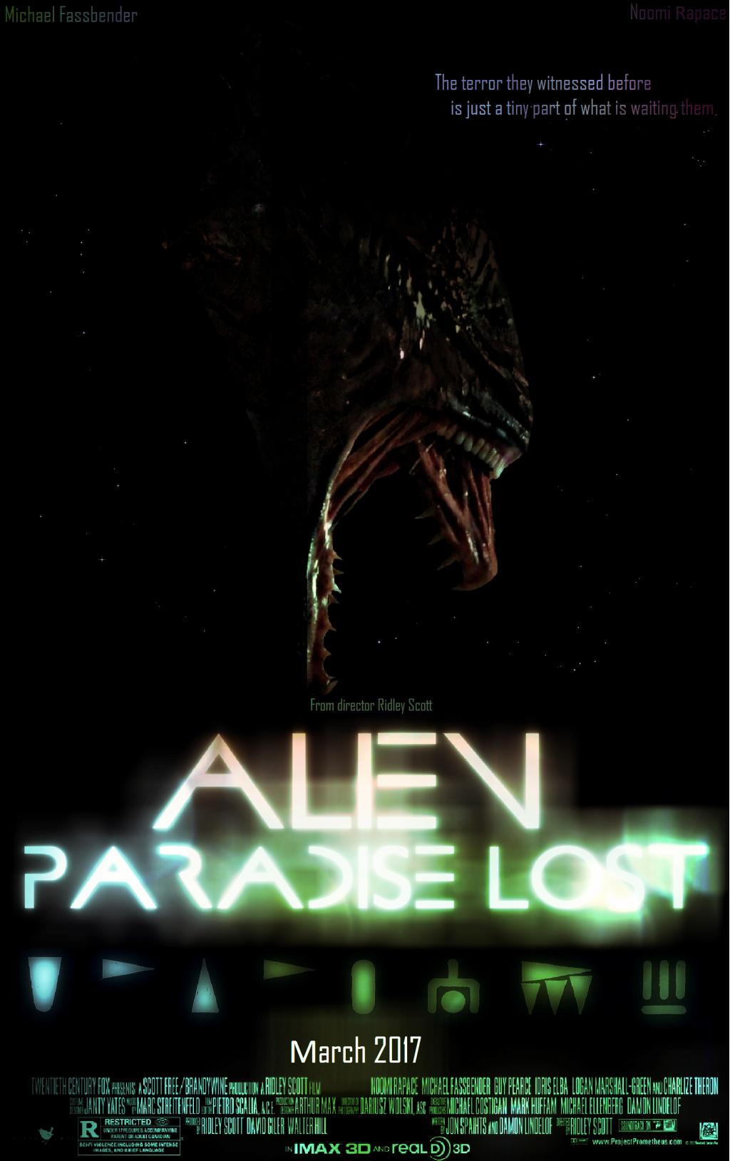 익스트림무비 - [프로메테우스 속편] 해외 팬메이드 포스터